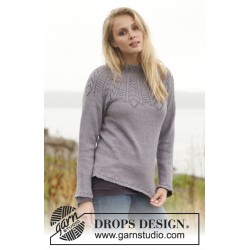 Lady Feather Sweater - Bluse strikkekit str. S - XXXL